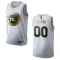 Maglia Philadelphia 76ers Personalizzata Golden Edition Swingman Bianco - Uomo