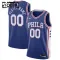 Maglia Philadelphia 76ers Personalizzata Icon Edition Swingman Blu - Bambino