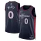 Maglia Philadelphia 76ers Tyrese Maxey City Edition 2023-24 Swingman Navy - Uomo