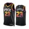 Maglia Phoenix Suns Cameron Johnson 23 Jordan Statement Edition Swingman Nero - Uomo