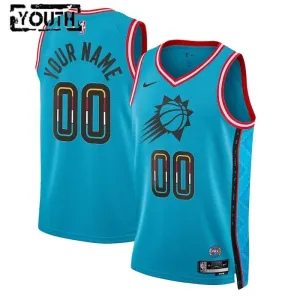 Maglia Phoenix Suns Personalizzata City Edition 2022-23 Swingman Blu - Bambino