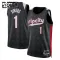 Maglia Portland Trail Blazers Anfernee Simons City Edition 2024-25 Swingman Nero - Bambino