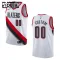 Maglia Portland Trail Blazers Personalizzata Association Edition Swingman Bianco - Bambino