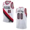 Maglia Portland Trail Blazers Personalizzata Association Edition Swingman Bianco - Uomo