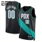Maglia Portland Trail Blazers Personalizzata City Edition 2022-23 Swingman Nero - Bambino