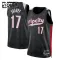 Maglia Portland Trail Blazers Shaedon Sharpe City Edition 2024-25 Swingman Nero - Bambino