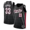 Maglia Portland Trail Blazers Toumani Camara City Edition 2024-25 Swingman Nero - Uomo
