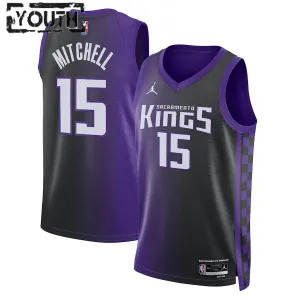 Maglia Sacramento Kings Davion Mitchell Statement Edition 2023-24 Swingman Viola - Bambino