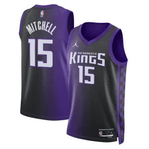 Maglia Sacramento Kings Davion Mitchell Statement Edition 2023-24 Swingman Viola - Uomo