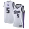 Maglia Sacramento Kings De Aaron Fox Association Edition 2023-24 Swingman Bianco - Uomo