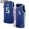 Maglia Sacramento Kings De Aaron Fox City Edition 2023-24 Swingman Blu - Bambino