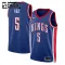 Maglia Sacramento Kings De Aaron Fox City Edition 2024-25 Swingman Blu - Bambino