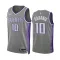 Maglia Sacramento Kings Domantas Sabonis 10 City Edition 2022-23 Swingman Grigio - Uomo