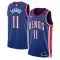 Maglia Sacramento Kings Domantas Sabonis City Edition 2024-25 Swingman Blu - Uomo