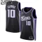 Maglia Sacramento Kings Domantas Sabonis Icon Edition 2023-24 Swingman Nero - Bambino