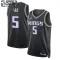 Maglia Sacramento Kings Jordan De Aaron Fox 5 Statement Edition Swingman Nero - Bambino