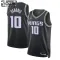 Maglia Sacramento Kings Jordan Domantas Sabonis 10 Statement Edition Swingman Nero - Bambino