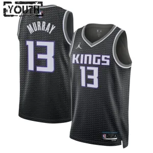 Maglia Sacramento Kings Jordan Keegan Murray 13 Statement Edition Swingman Nero - Bambino
