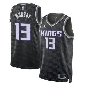 Maglia Sacramento Kings Jordan Keegan Murray 13 Statement Edition Swingman Nero - Uomo