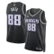 Maglia Sacramento Kings Jordan Neemias Queta 88 Statement Edition Swingman Nero - Uomo