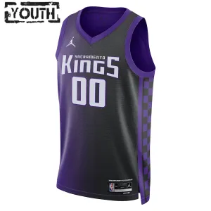 Maglia Sacramento Kings Jordan Personalizzata Statement Edition 2023-24 Swingman - Bambino