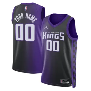 Maglia Sacramento Kings Jordan Personalizzata Statement Edition 2023-24 Swingman - Uomo