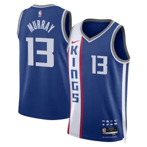 Maglia Sacramento Kings Keegan Murray City Edition 2023-24 Swingman Blu - Uomo