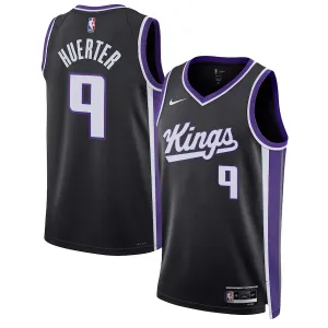Maglia Sacramento Kings Kevin Huerter Icon Edition 2023-24 Swingman Nero - Uomo