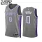 Maglia Sacramento Kings Malik Monk 0 City Edition 2022-23 Swingman Grigio - Bambino