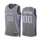 Maglia Sacramento Kings Personalizzata City Edition 2022-23 Swingman Grigio - Uomo