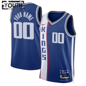 Maglia Sacramento Kings Personalizzata City Edition 2023-24 Swingman - Bambino