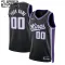 Maglia Sacramento Kings Personalizzata Icon Edition 2023-24 Swingman Nero - Bambino