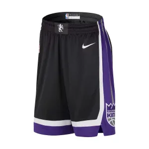 Pantaloncini Sacramento Kings Icon Edition 2023-24 Swingman Nero - Uomo