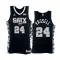Maglia San Antonio Spurs Devin Vassell 24 Jordan Statement Edition Swingman Nero - Uomo