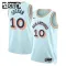 Maglia San Antonio Spurs Jeremy Sochan City Edition 2024-25 Swingman Blu - Bambino