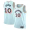 Maglia San Antonio Spurs Jeremy Sochan City Edition 2024-25 Swingman Blu - Uomo