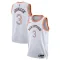Maglia San Antonio Spurs Keldon Johnson City Edition 2023-24 Swingman Bianco - Uomo