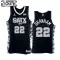 Maglia San Antonio Spurs Malaki Branham 22 Jordan Statement Edition Swingman Nero - Bambino