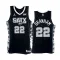 Maglia San Antonio Spurs Malaki Branham 22 Jordan Statement Edition Swingman Nero - Uomo
