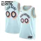 Maglia San Antonio Spurs Personalizzata City Edition 2024-25 Swingman Blu - Bambino