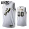 Maglia San Antonio Spurs Personalizzata Golden Edition Swingman Bianco - Bambino