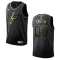 Maglia San Antonio Spurs Personalizzata Golden Edition Swingman Nero - Uomo