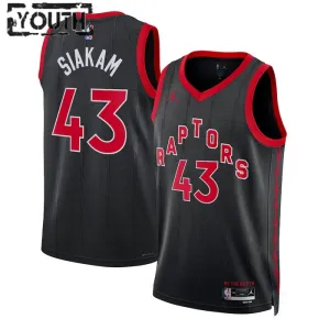 Maglia Toronto Raptors Jordan Pascal Siakam 43 Statement Edition Swingman Nero - Bambino