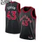 Maglia Toronto Raptors Jordan Pascal Siakam 43 Statement Edition Swingman Nero - Bambino