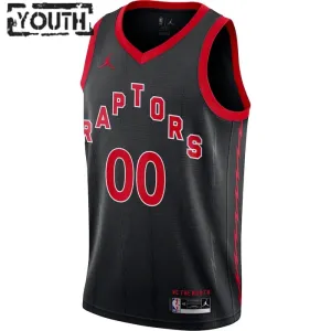Maglia Toronto Raptors Jordan Personalizzata Statement Edition Swingman Nero - Bambino