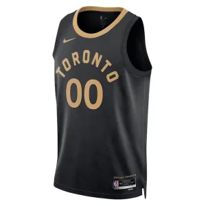 Maglia Toronto Raptors Personalizzata City Edition 2022-23 Swingman Nero - Uomo