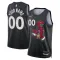Maglia Toronto Raptors Personalizzata City Edition 2024-25 Swingman Nero - Uomo