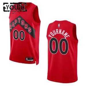 Maglia Toronto Raptors Personalizzata Icon Edition Swingman Rosso - Bambino