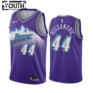 Maglia Utah Jazz Bojan Bogdanovic 44 Classic Edition 2022-23 Swingman Viola - Bambino Maglia Utah Jazz Bojan Bogdanovic 44 Classic Edition 2022-23 Swingman Viola - Bambino