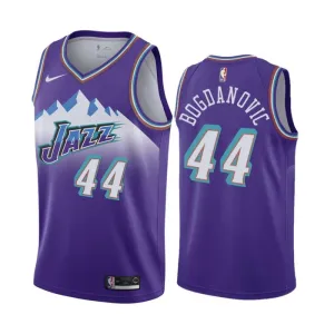 Maglia Utah Jazz Bojan Bogdanovic 44 Classic Edition 2022-23 Swingman Viola - Uomo Maglia Utah Jazz Bojan Bogdanovic 44 Classic Edition 2022-23 Swingman Viola - Uomo